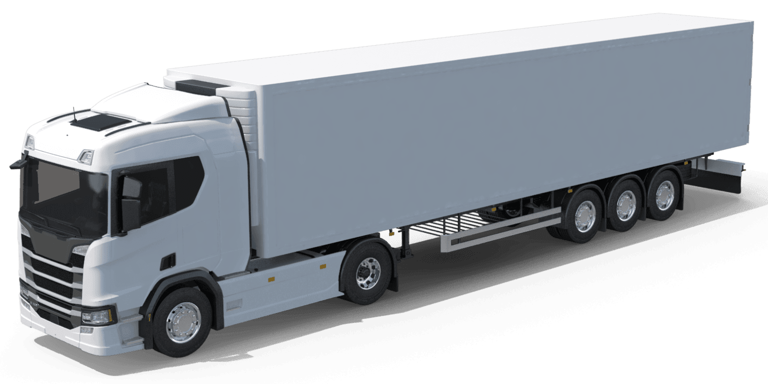 Box Trailer Truck.H11.2k